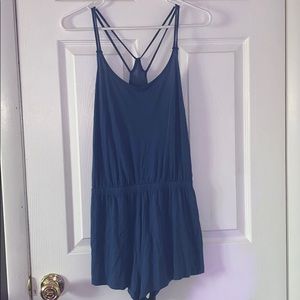 Hollister open back romper